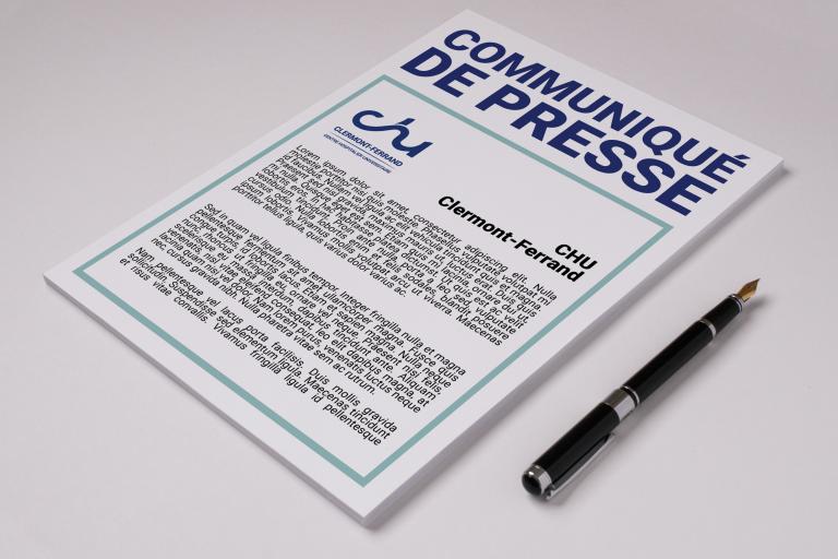Communiqué de presse | CHU de Clermont-Ferrand